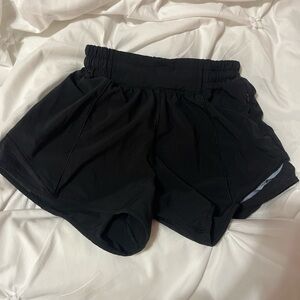 lululemon athletica Black Athletic Shorts
